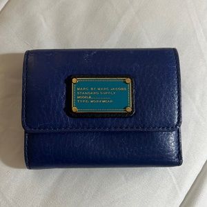 Marc by Marc Jacobs Blue Wallet
